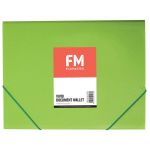 Fm Document Wallet Vivid Lime Green A4 | 61-279314