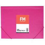 Fm Document Wallet Vivid Shocking Pink A4 | 61-279315