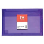 Fm Envelope Reusable Purple Window Polyprop | 61-279504