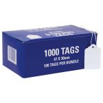 Globe Hardware Tags Strung 26h 47x30mm Box 1000 | 61-333225