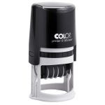 Colop Stamp Printer R50 Round Black 50mm Dia | 61-351750