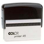 Colop Stamp Printer 45 Oblong Black 25x82mm | 61-352872