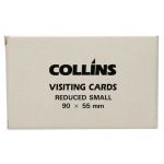 Collins Visiting Cards Reduced Small 90x55mm Packet 52 | 61-420198
