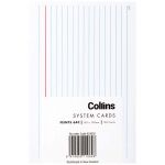 Collins System Card Feints 64c 150x100mm Pack 100 | 61-424502
