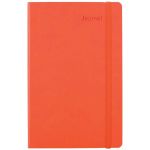 Milford Fsc Mix 70% Orange Soft Cover Journal 210x132 256 Page Elastic Band Closure | 61-441183
