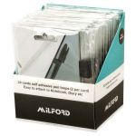 Milford Adhesive Pen Loops Display Of 30 Hangsell Cards | 61-441194