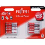 Fujitsu Batteries Aaa Universal 8 Pack 1.5v Power | 61-781022