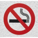 Rosebud Sign No Smoking (symbol) | 61-RSSNS