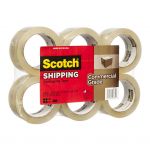 Scotch Shipping Tape 3750-6 48mmx50m Clear, Pack Of 6 | 68-10160