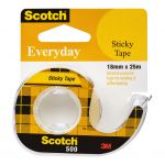 Scotch Everyday Tape 500 18mm X 25m On Dispenser | 68-10174