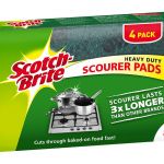 Scotch-brite Scouring Pad Heavy Duty, Pack Of 4 | 68-10210