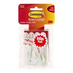 Command Hook 17002-6 Small White, Pack Of 6 | 68-10323