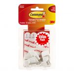 Command Hook 17067 Small White Wire Value, Pack Of 9 | 68-10332