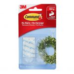 Command Hook 17091clr Medium Clear, Pack Of 2 | 68-10342