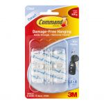 Command Hook 17006clr Mini Clear, Pack Of 6 | 68-10353