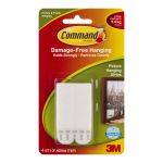 Command Picture Hanging Strips 17201 Medium White, Pack Of 4 Sets | 68-10359