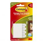 Command Picture Hanging Strips 17202 Small White, Pack Of 4 Sets | 68-10361