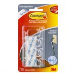 Command Cord Organisers 17301clr Medium Clear, Pack Of 4 | 68-10367