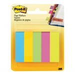 Post-it Page Markers 670-5au 12x440mm Floral Fantasy (jaipur), Pack Of 5 | 68-10447