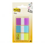 Post-it Flags 680-pbg 25x43mm Assorted, Pack Of 3 | 68-10465