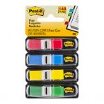 Post-it Flags 683-4 12x43mm Primary, Pack Of 4 | 68-10473