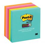 Post-it Super Sticky Notes 654-5ssmia 76x76mm Supernova (miami), Pack Of 5 | 68-10538