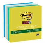 Post-it Rec Super Sticky Notes 654-5sst 76x76mm Oasis (bora), Pack Of 5 | 68-10545