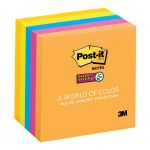 Post-it Super Sticky Notes 654-5ssau 76x76mm Energy (rio), Pack Of 5 | 68-10546