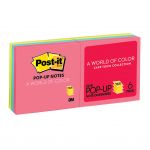 Post-it Pop Up Notes R330-an 76x76mm Poptimistic (cape Town), Pack Of 6 | 68-10584