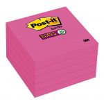 Post-it Super Sticky Notes 654-5sscg 76x76mm Purple, Pack Of 5 | 68-10588