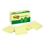 Post-it Greener Notes 654-rp 76x76mm Yellow, Pack Of 12 | 68-10594