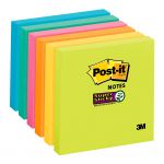 Post-it Super Sticky Notes 654-sspk 76x76mm Asstd. 90 Sheet Pad | 68-10598