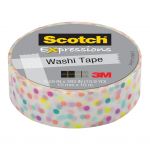 Scotch Expressions Washi Tape C314-p47 15mm X 10m Fun Dots | 68-10860