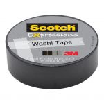 Scotch Expressions Washi Tape C314-blk 15mm X 10m Black | 68-10865