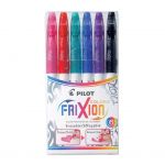 Pilot Frixion Colours Erasable Markers, Pack Of 6 (sw-fc-s6) Hs | 68-20251