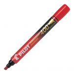 Pilot Sca 400 Permanent Marker Chisel Red (sca-400-r) (pack Of 12) | 68-20286