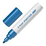 Pilot Pintor Marker Medium Metallic Blue (sw-pt-m-ml) (pack Of 6) | 68-20755