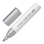 Pilot Pintor Marker Medium Silver (sw-pt-m-s) (pack Of 6) | 68-20768