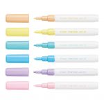Pilot Pintor Marker Extra Fine Pastel, Pack Of 6 | 68-20774