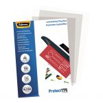Fellowes Laminating Pouches A4 Gloss 175 Micron Pack 100 | 68-F5308703