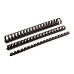Fellowes Plastic Binding Combs 6mm Black Pack 25 | 68-F5330302