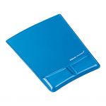 Fellowes Gel Wrist Support Mouse Pad Blue | 68-F9182201