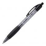 Icon Ballpoint Retractable Pen With Grip Medium Black (10 Pack) | 68-IBPRGBLK