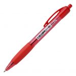 Icon Ballpoint Retractable Pen With Grip Medium Red (10 Pack) | 68-IBPRGRED