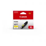 Canon Cli651xl Yellow Ink Cart | 70-CI651XLY