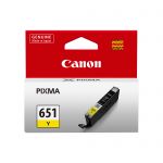 Canon Cli651 Yellow Ink Cart | 70-CI651Y