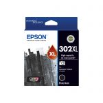 Epson 302 Hy Ph Blk Ink Cart | 70-E302PBXL