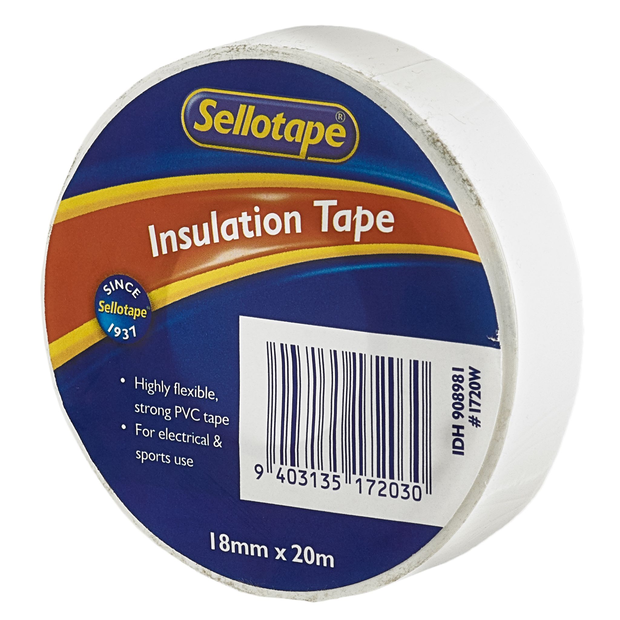 Sellotape 1720w Insulation White 18mmx20m | LookAt, NZ | Free Delivery*