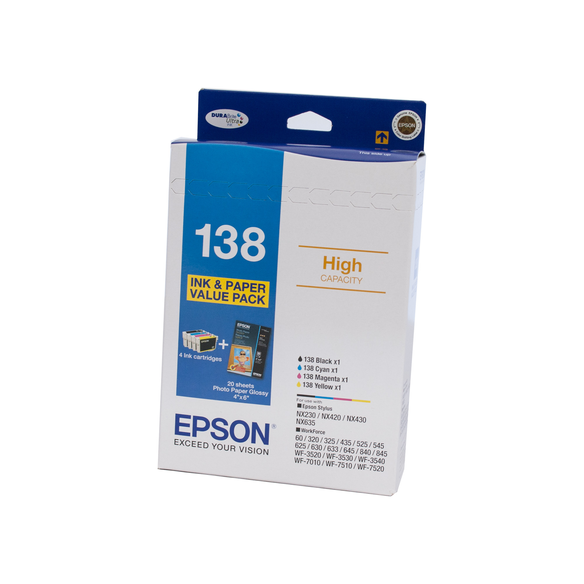 Epson 138 Ink Bundle Pack Lookat Nz Free Delivery 5184
